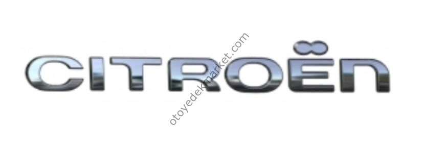 Citroen C4 (2021-2024) Arka ''Citroen'' Yazısı (Orijinal)
