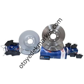 Peugeot 407 (2004-2011) Ön Arka Balata Ve Disk Takımı (Bosch)
