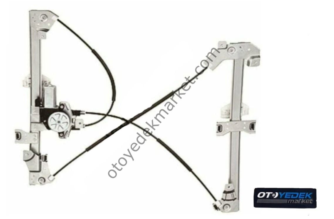 PEUGEOT PARTNER (2003-2008) ÖN SOL ELEKTRİKLİ CAM KRİKOSU (İTHAL)