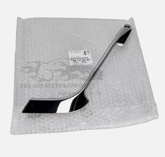 Citroen Jumpy (2017-2024) Sağ Ön Tampon Köşe Nikelajı (Orijinal)