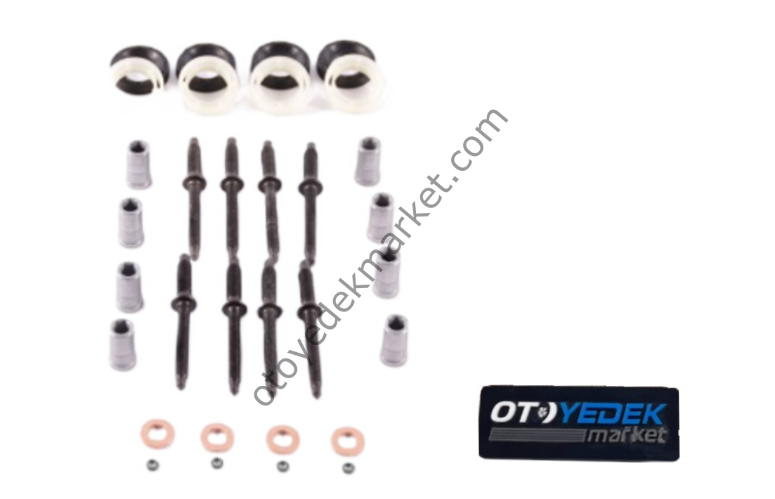 Peugeot 307 (2003-2010) 1.4 Hdi Euro 4 Enjektör Keçe Pul Cıvata Somun Takımı (Fase)