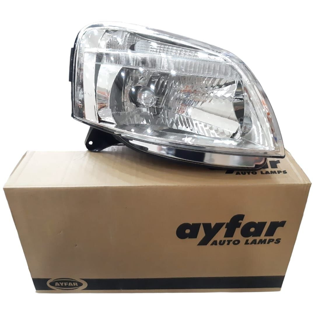 Peugeot Partner (2003-2008) Sağ Ön Far Elektrikli Motorlu (Ayfar)