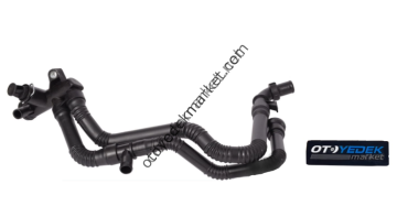 PEUGEOT 206 1,4 HDİ KAUÇUK DEVİRDAİM ÇİFTLİ SU BORUSU (İTHAL)