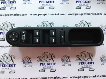 PEUGEOT 207 4LÜ ÖN SOL (ARKA CAM KUMANDALI) DÜĞME GRUBU (Orjinal)