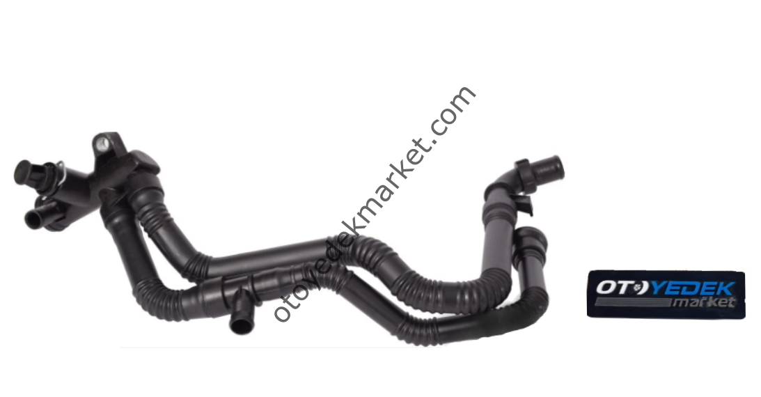 PEUGEOT 207 (2006-2012) 1,4 HDİ DEVİRDAİM ÇİFTLİ SU BORUSU (İTHAL)