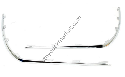 PEUGEOT 407 YM (2009-2011) ARKA TAMPON KÖŞE NIKELAJI TAKIM (ORİJİNAL)