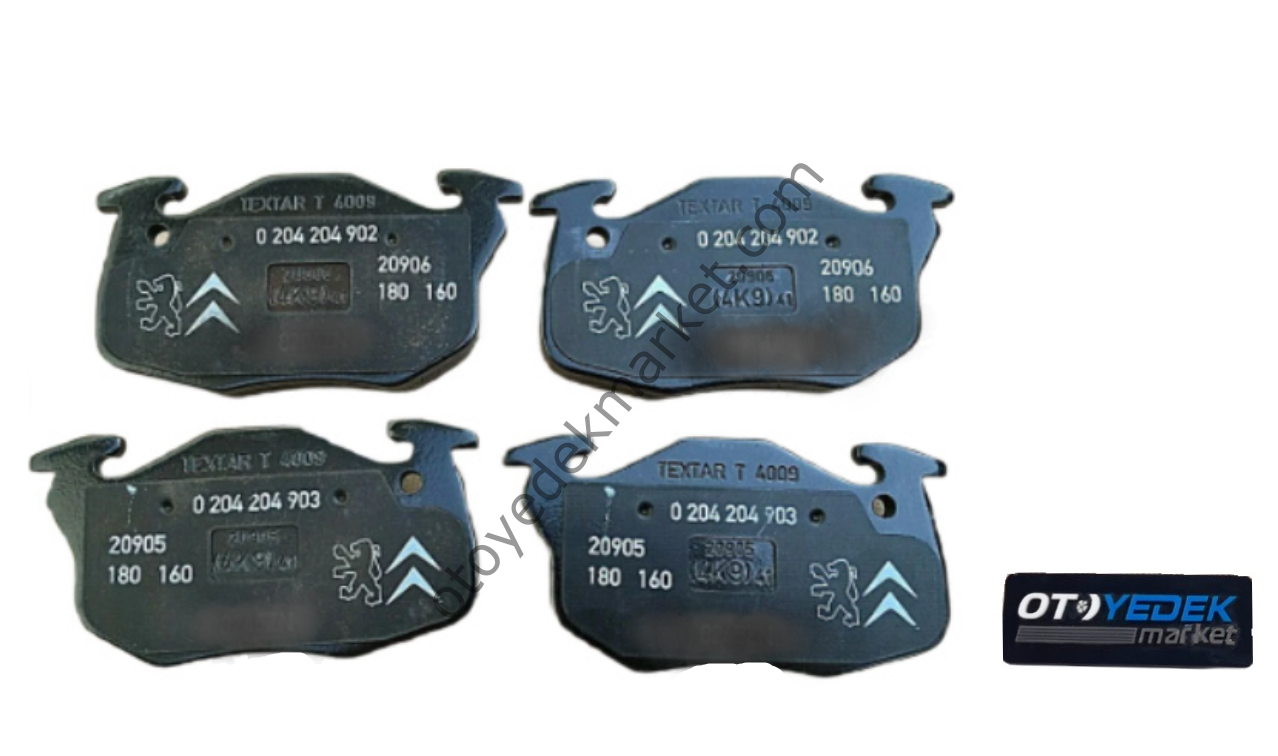 PEUGEOT 106 (1991-2002)  ÖN FREN BALTASI (ORİJİNAL)