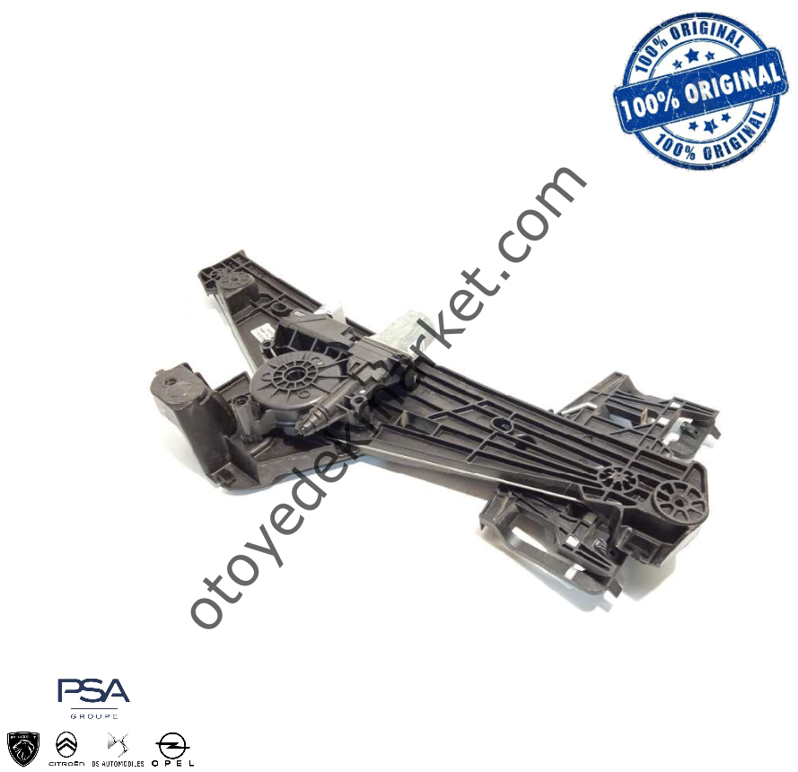 Peugeot 2008 (2020-2023) Sol Arka Kapı Cam Motoru (Orijinal)