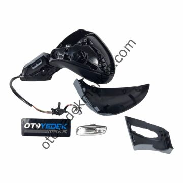 PEUGEOT 308 (2008-2014) DİKİZ AYNASI SOL ELEKTRİKLİ (İTHAL)