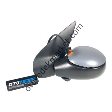 Peugeot 206 (1999-2012) Sol Dikiz Aynası, Elektrikli (İthal)