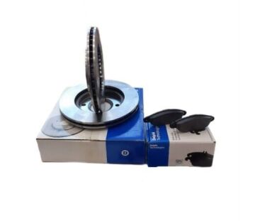 Peugeot 206 (2003-2009) Ön Fren Disk ve Balata Seti (Delphi)