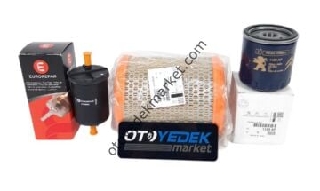 Peugeot 306 1,6 Benzinli Filtre Bakım Seti (Orijinal)