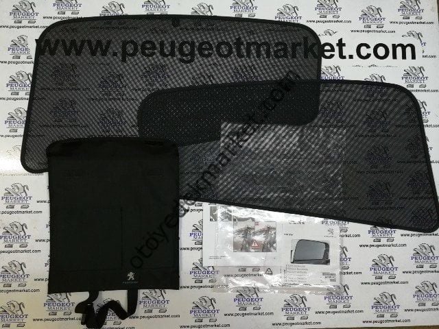PEUGEOT 508 ARKA KAPI PERDE VE KOLTUK SIRTLIĞI  (ORJİNAL)
