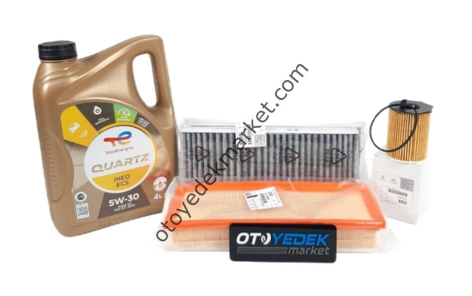 Citroen C4 Picasso Filtre Seti Mazotsuz+ 5w30 Yağ (Orijinal)