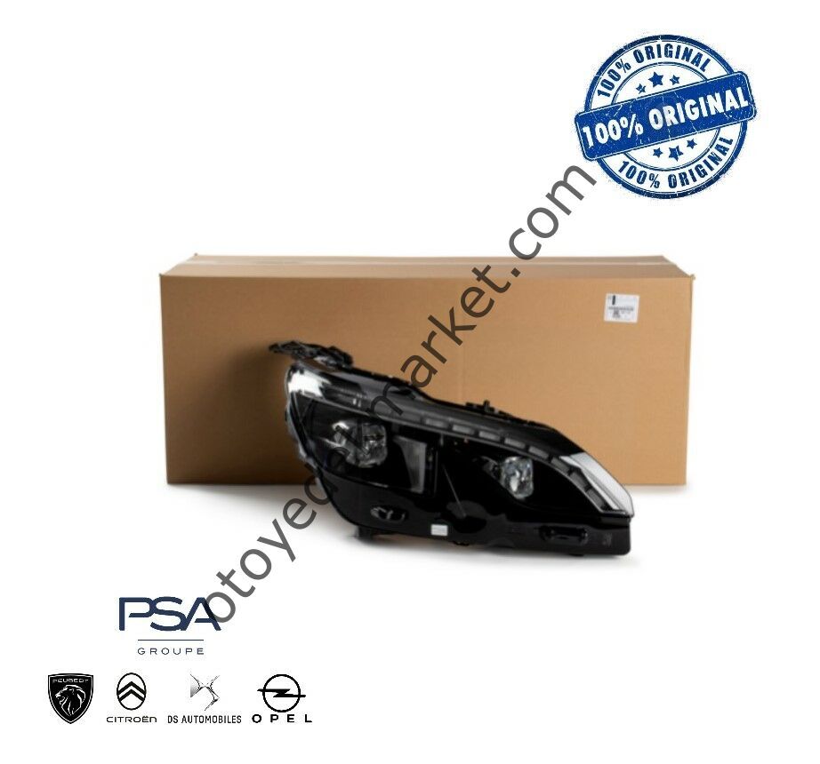 Peugeot 5008 (2017-2020) Sağ Ön Led Far (Orijinal)