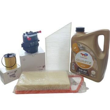 Peugeot 206 (2003-2011) 1.4 Hdı Filtre Seti (Orijinal) Ve 5w40 Motor Yağ