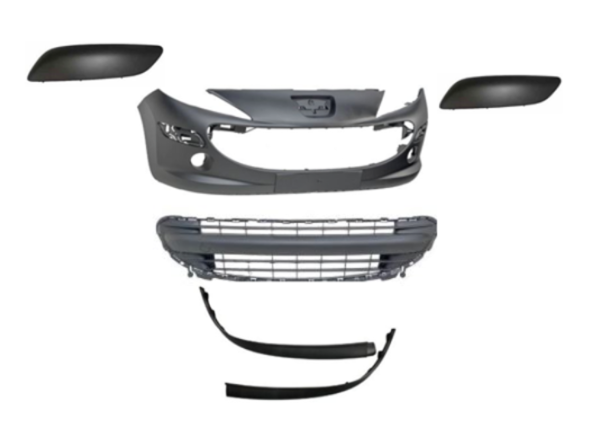 Peugeot 207 (2006-2009) Sisli Dolu Ön Tampon (İthal)