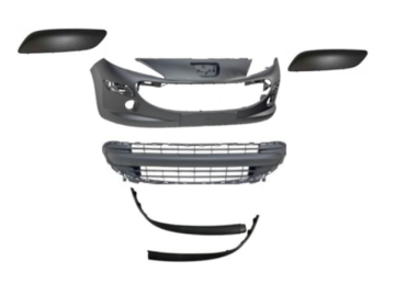 Peugeot 207 (2006-2009) Sisli Dolu Ön Tampon (İthal)