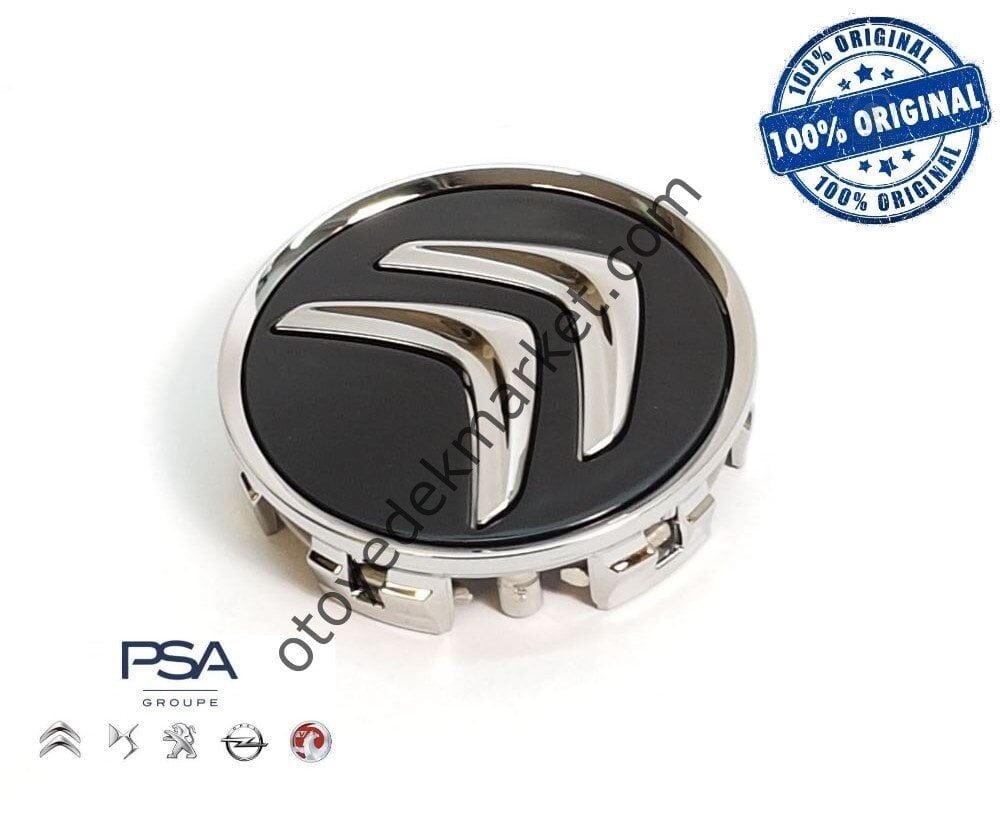 Citroen C4 (2004-2016) Jant Göbek Kapağı (Orijinal)