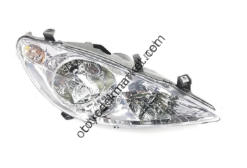 Peugeot 307 (2001-2005) Sağ Far, Sissiz (Depo)