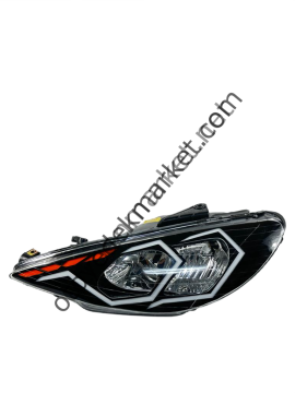 Peugeot 206 (1999-2009) İran Modeli Led Far Takımı