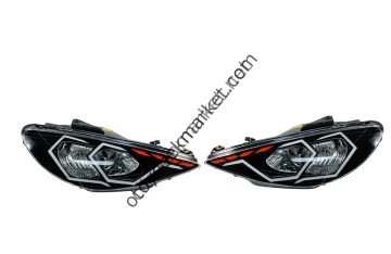 Peugeot 206 (1999-2009) İran Modeli Led Far Takımı