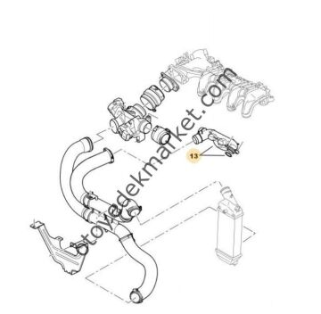 Peugeot 407 (2004-2011) 1.6 Hdı Turbo Susturucu Borusu Resonatör  (İthal)