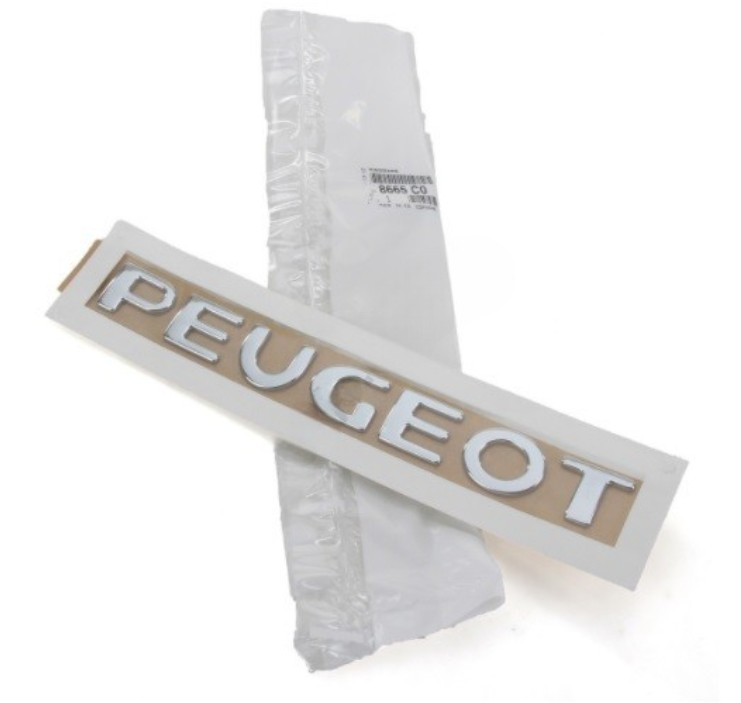 PEUGEOT PARTNER ARKA PEUGEOT YAZISI (ORİJİNAL)