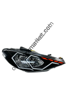 Peugeot 206 (1999-2009) İran Modeli Led Far Takımı