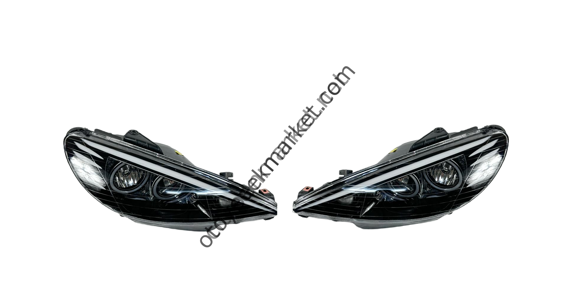 Peugeot 206 (1999-2009) İran Modeli Led Far Takımı