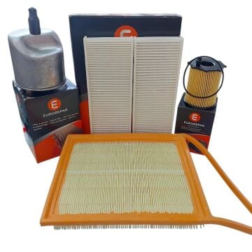 Citroen C-Elysee (2012-2017) 1.6 Dizel Yağsız Filtre Bakım Seti (Orijinal Eurorepar)