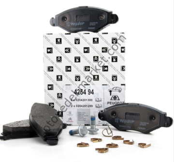 Peugeot 206+ (2009-2012) Ön Fren Balata Takımı (Orjinal)