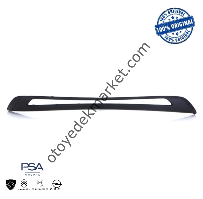 Peugeot 5008 (2017-2020) Ön Tampon Alt Orta Çerçeve Kaplama (Orijinal)