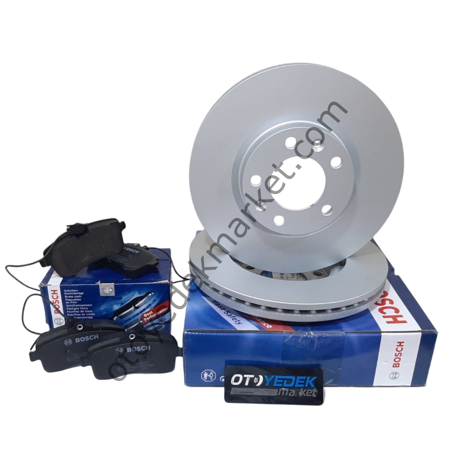 Peugeot 407 (2004-2011) 1.6 Hdi Ve 2.0 Hdi Ön Fren Disk Ve Balata Seti (Bosch)