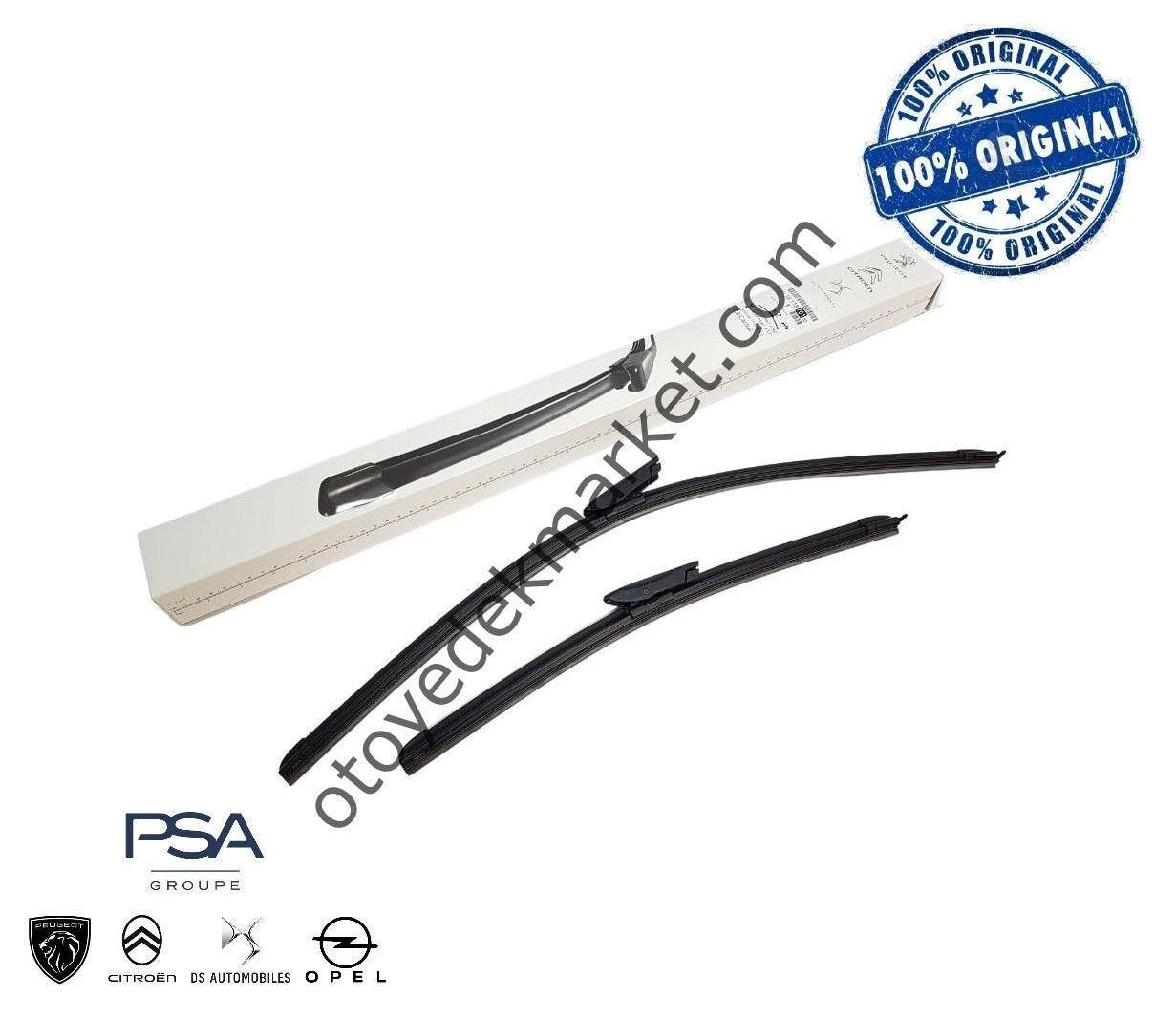 Citroen C4 Cactus (2014-2020) Ön Cam Silecek Süpürgesi Takımı (Orijinal)