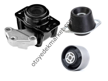 Peugeot 307 (2003-2009) 1.6 HDI Komple Motor Takoz Seti (İthal)