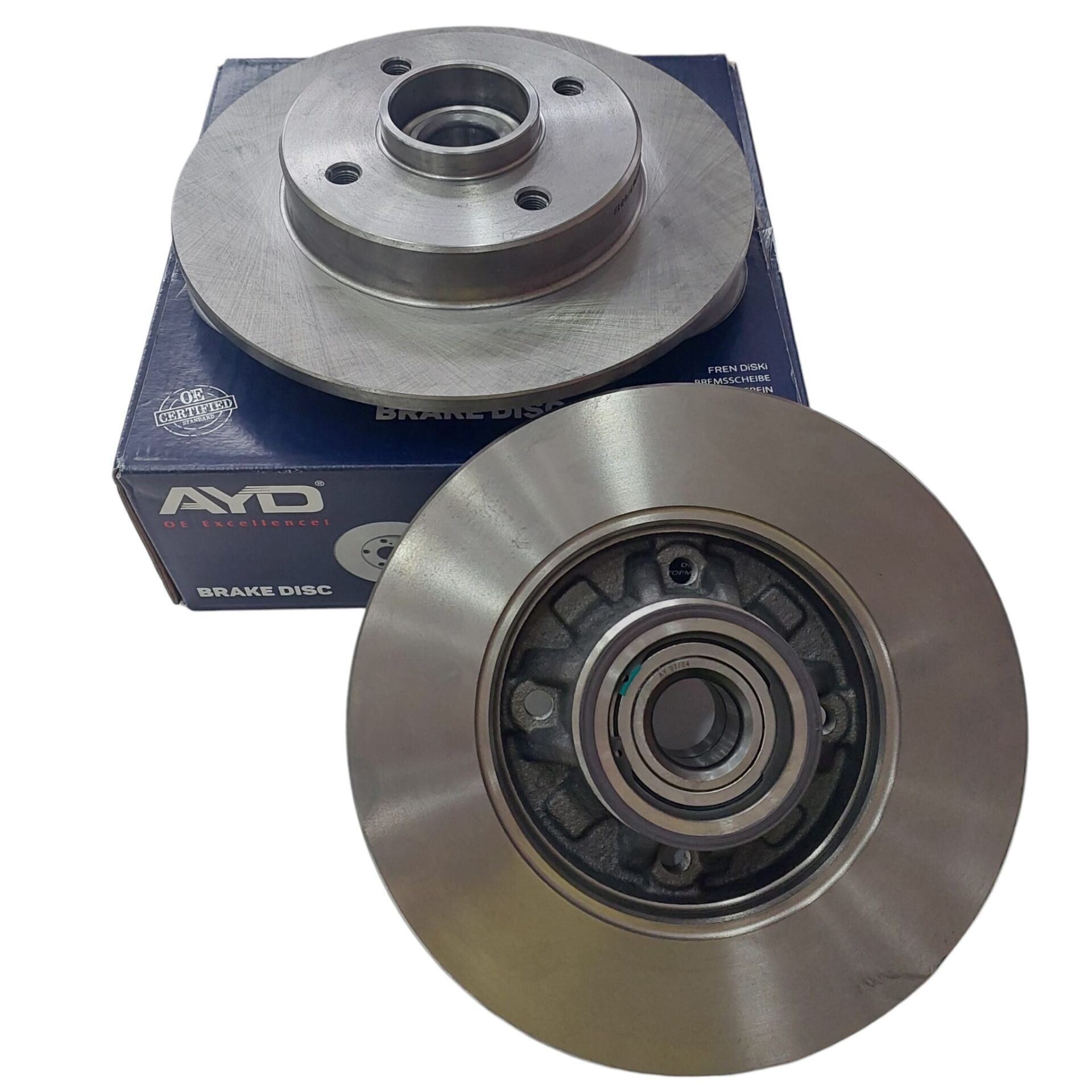 Citroen C4 (2008-2013) Arka Rulmanlı Poryalı Disk Takım (Ayd)