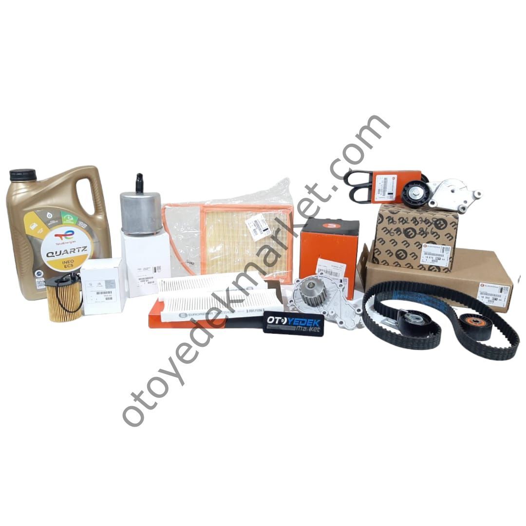 Citroen C-Elysee (2012-2017) 1.6 Dizel Ağır Bakım Seti (Orijinal)