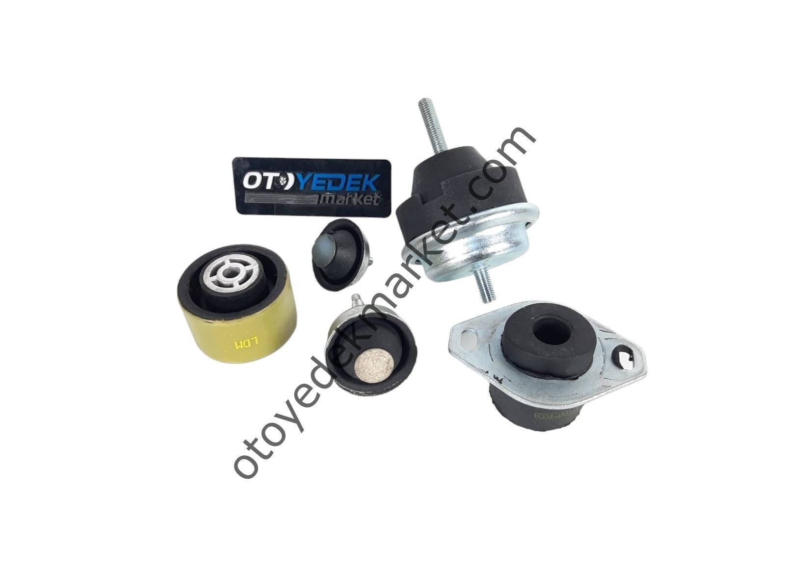 Peugeot 206 (1998-2011) Komple Motor Takoz Seti (İthal)