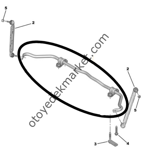 Peugeot 308 (2022-2023) Ön Viraj Demiri (Orijinal)