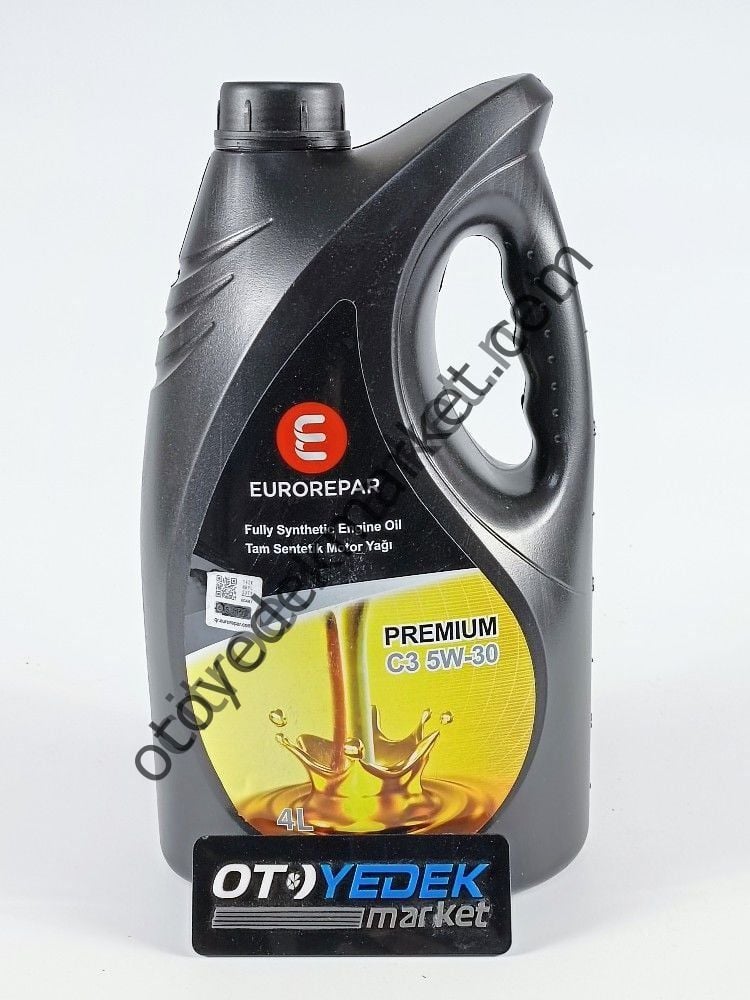 Eurorepar  DPF (Dizel Partikül Filtre) Uyumu Onaylı 5w 30 Motor Yağı  4 Litre