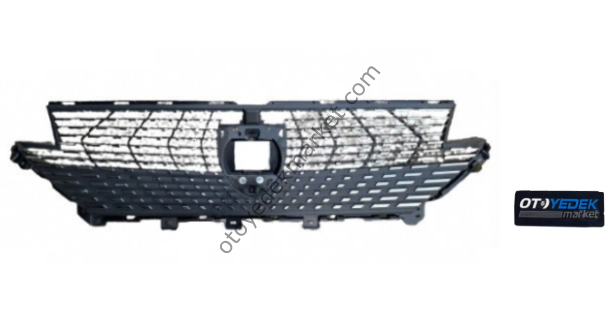 Peugeot 408 (2023-2024) Ön Tampon Izgarası - Krom Gri (Orijinal)