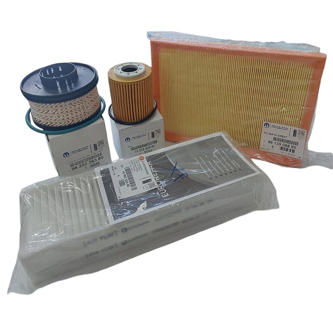 Peugeot 3008 (2018-2025) 1.5 BlueHdi Filtre Bakım Seti- Yağsız (Orijinal)