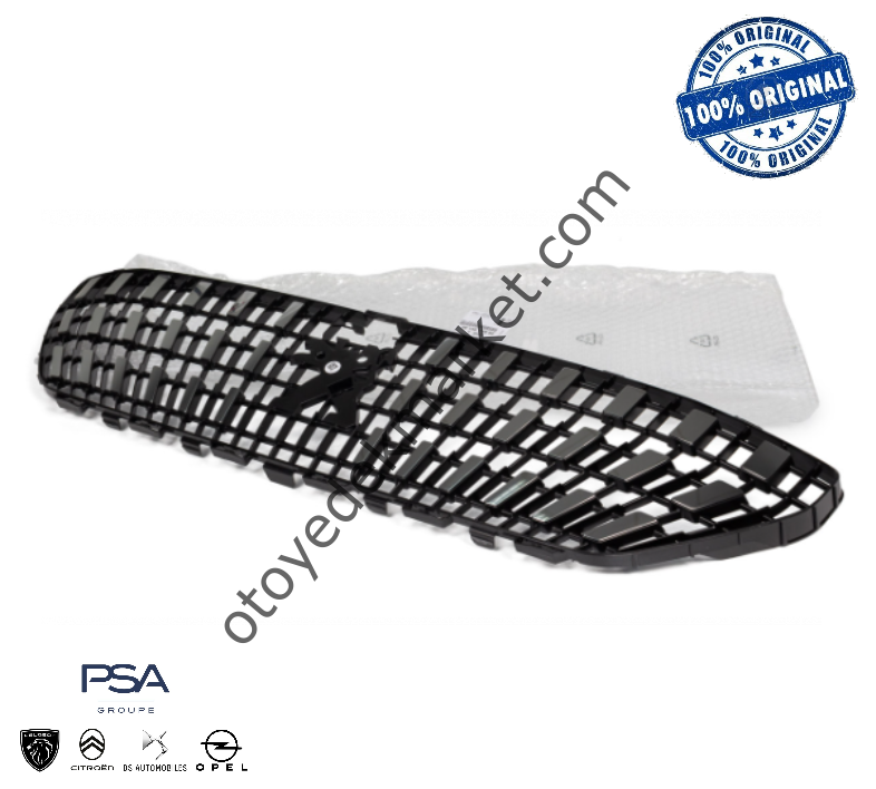 Peugeot 5008 (2017-2020) Ön Tampon Izgarası (Orijinal)