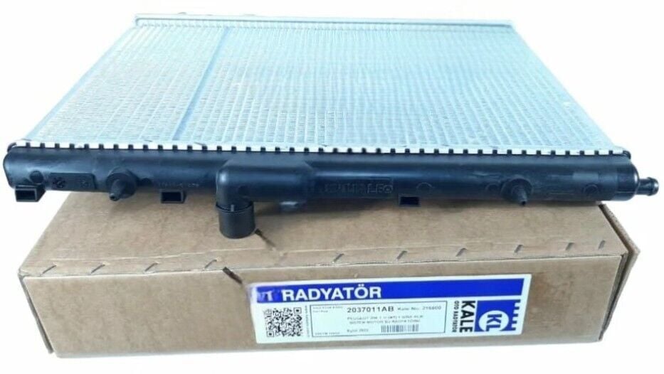 Peugeot 206 (1999-2012) 1.4 ve 1.6 Benzinli Su Radyatörü (Kale)