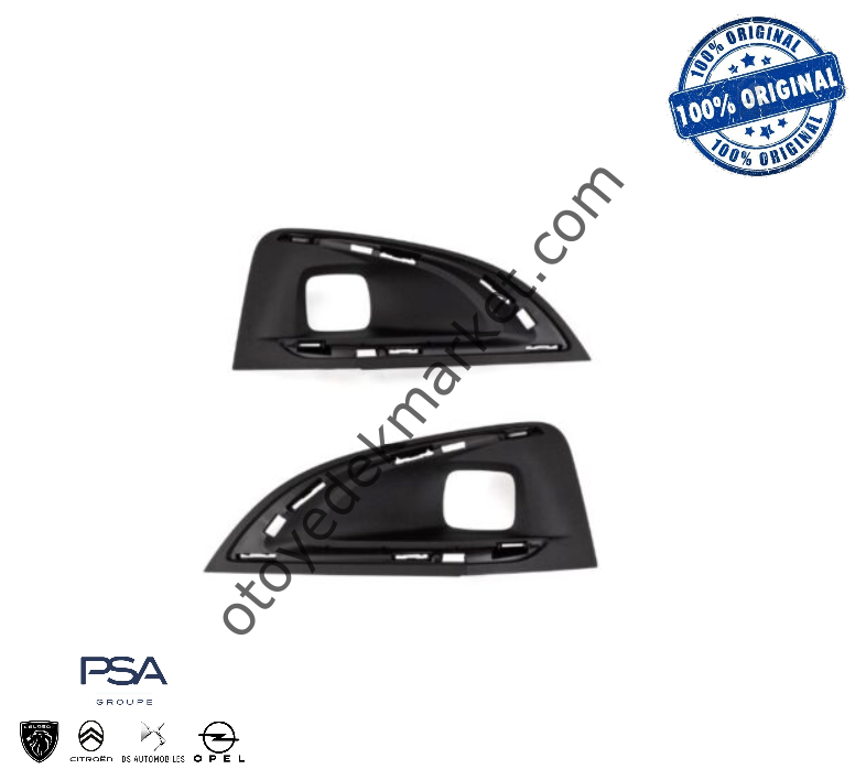 Peugeot 5008 (2017-2020) Ön Tampon Sis Far Çerçevesi (Orijinal)