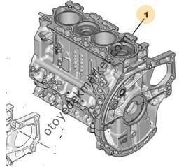 Peugeot 3008 (2018-2018) 1,6 Dizel euro6 Motor Bloğu (Orjinal)