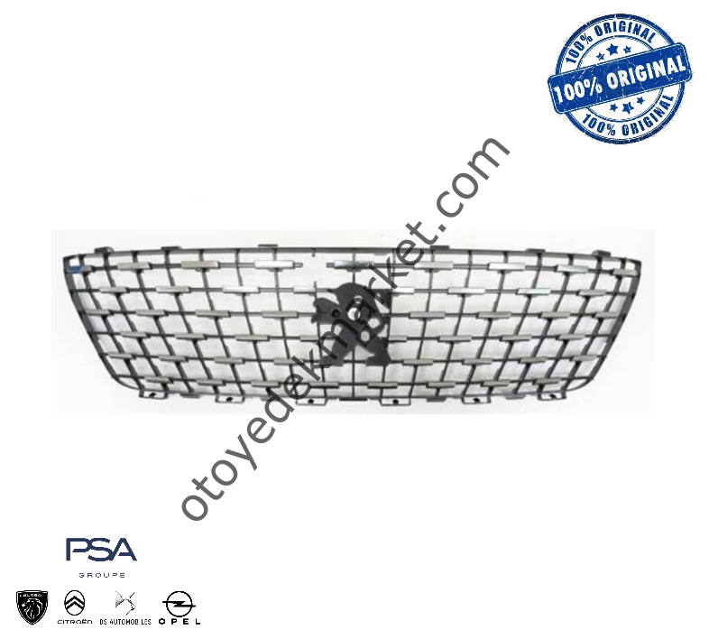 Peugeot 5008 (2017-2020) Ön Tampon Izgarası (Orijinal)