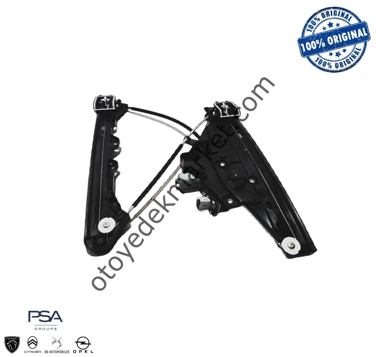 Peugeot 2008 (2020-2023) Sağ Ön Cam Motorlu Kriko Mekanizması (Orijinal)