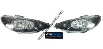 Peugeot 206 (1999-2009) Angle İran Modeli Far Takımı